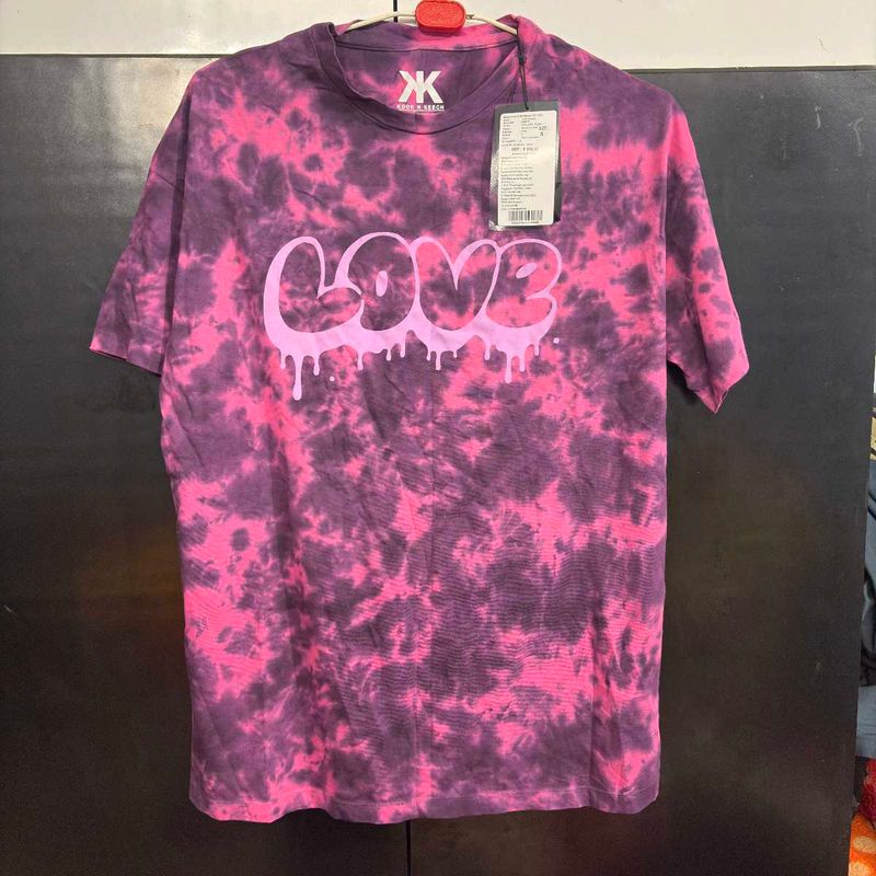 KOOK N KEECH women's tye and dye tshirt