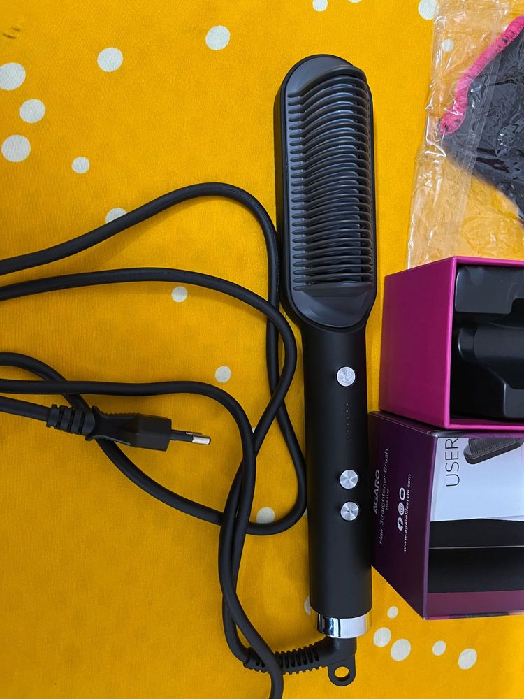 AGARO Hair Straightening heat  Brush