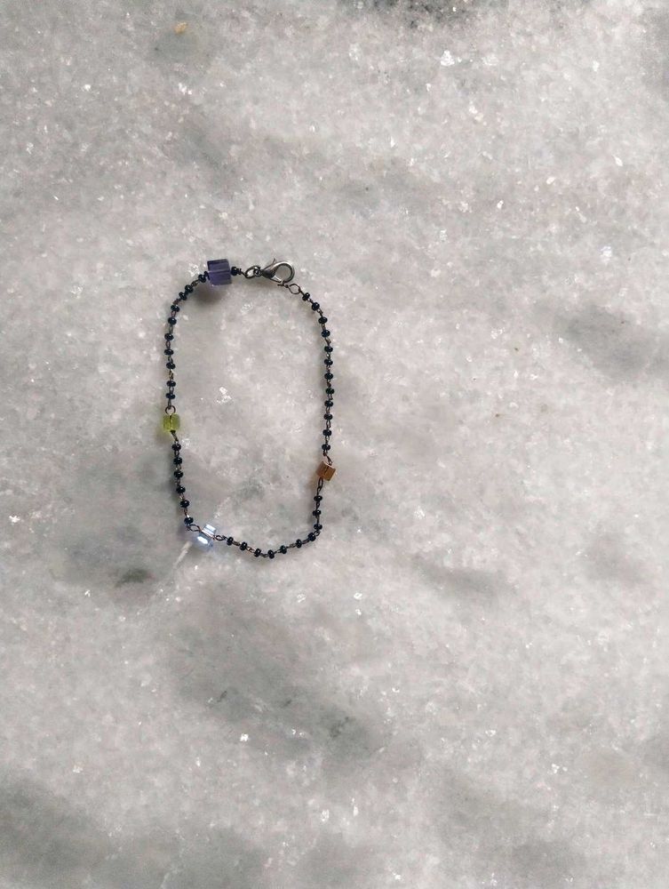 Beaded Bracelet with Colorful Accents