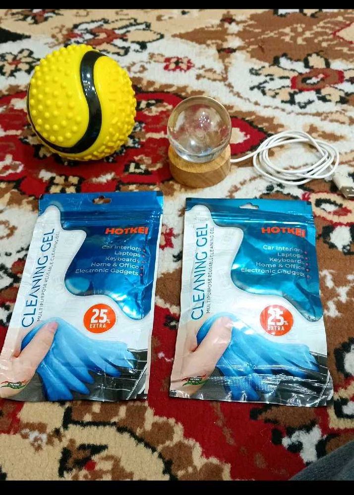 dog ball 2 hotkei gel cleaning lamp