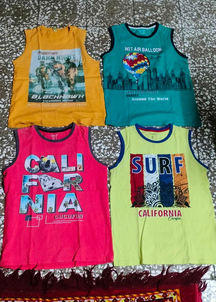 Set Of 6 T-shirts For Boys