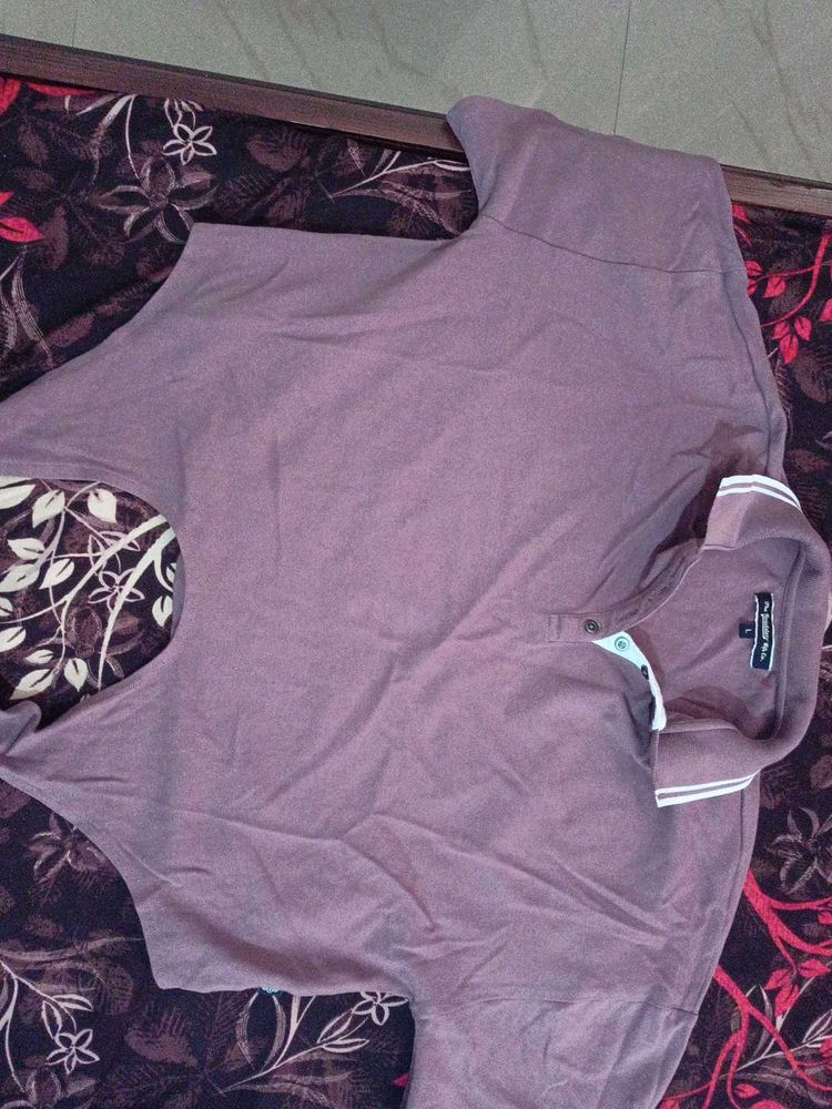 Stylish Purple Polo T-Shirt