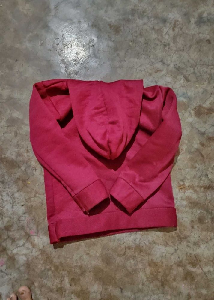 Red Hoodie - Cozy and Casual