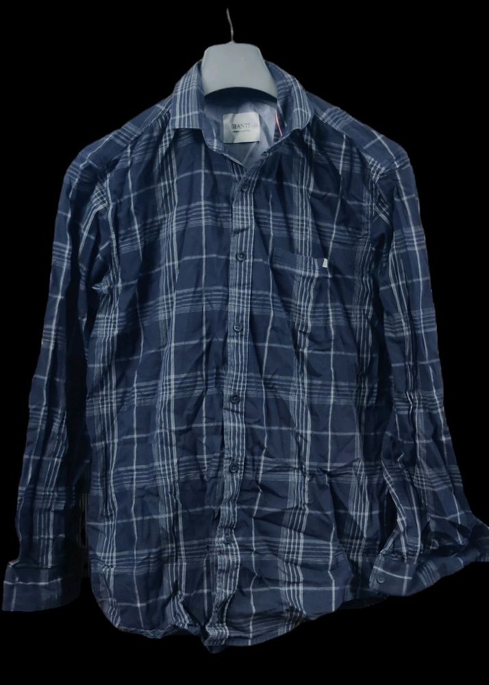 GIANTI MEN BLACK SHIRT 40 SIZE