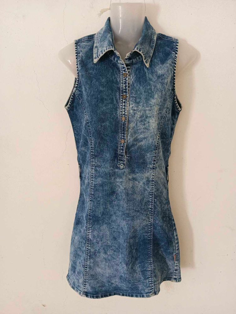 Denim Mini Dress