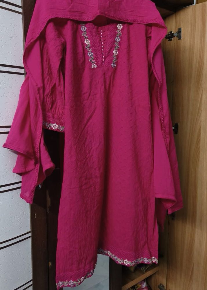 Elegant Pink Kurta