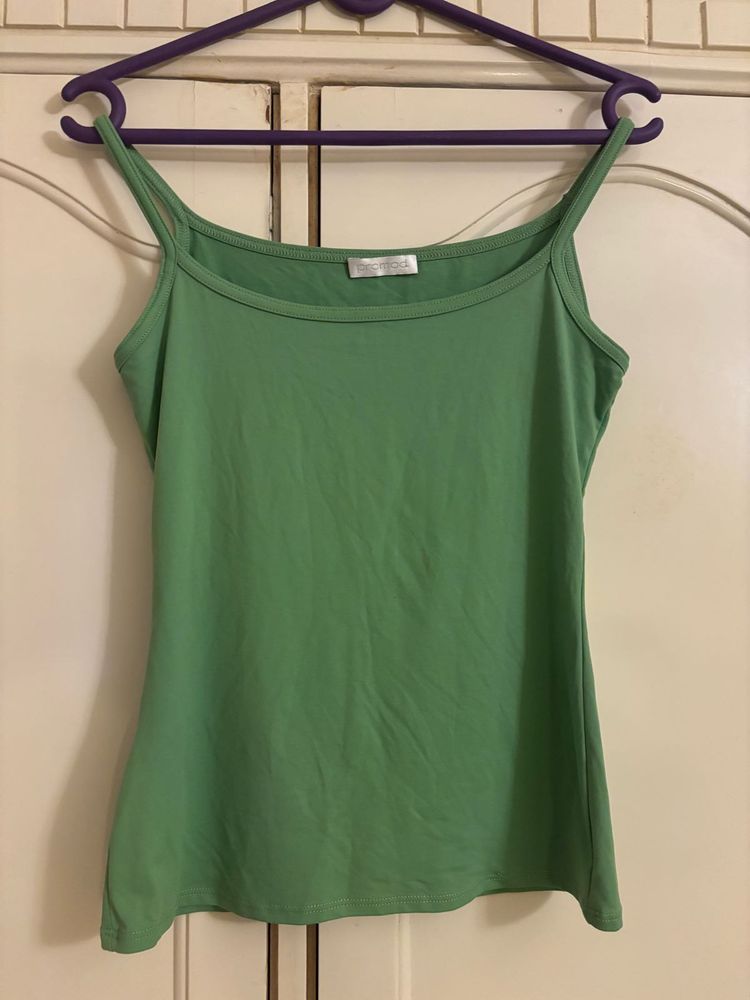 promod Green Tank Top