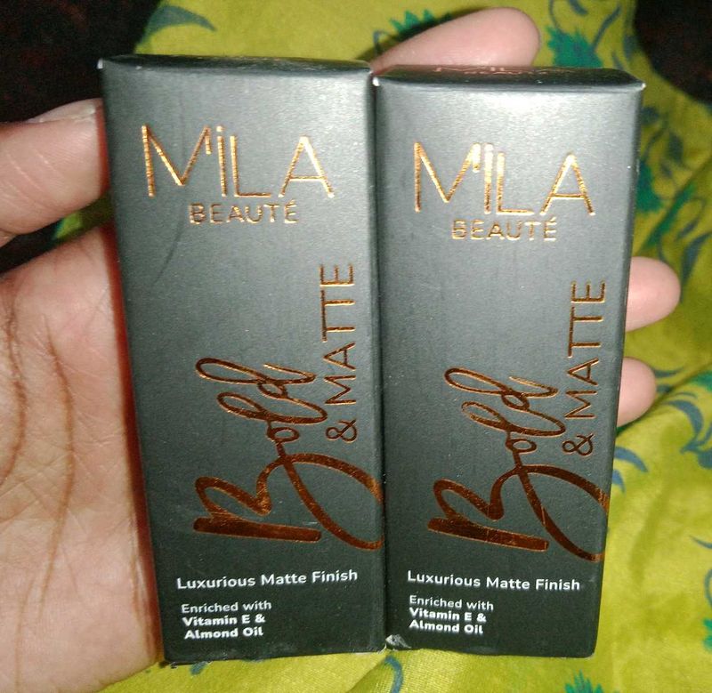 MILA BEAUTE Gold &amp; Matte Foundation