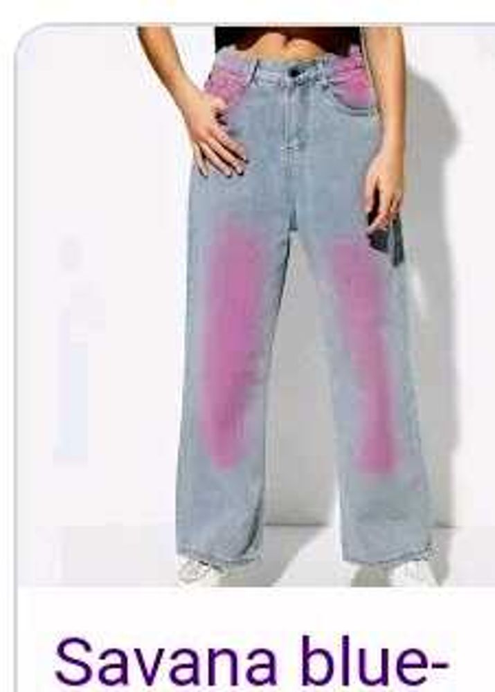 ❤️🫰Savana By Urbanic Spray Paint Jeans
