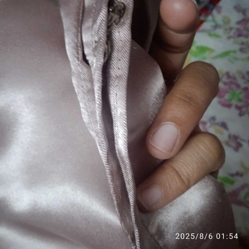 Elegant Satin Pillow Cover Single Piece