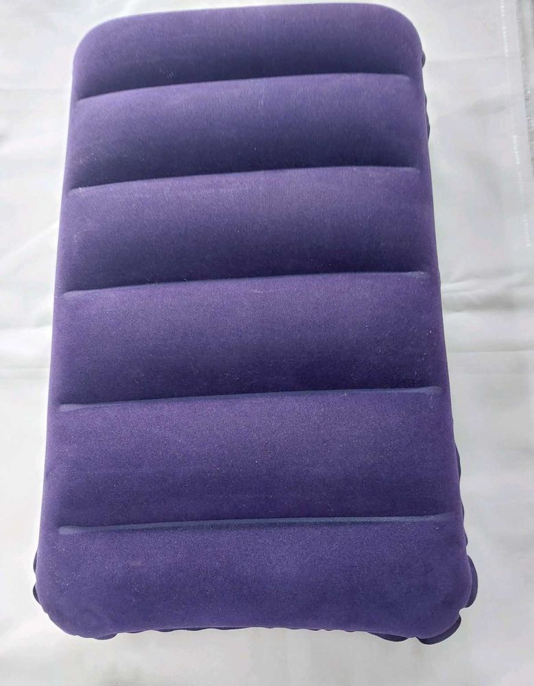 Purple Inflatable Pillow