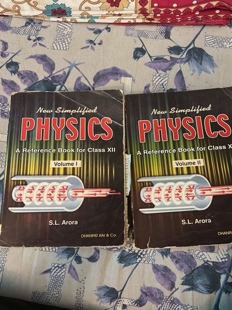 Sl Arora Physics Volume1 And 2 For 12th