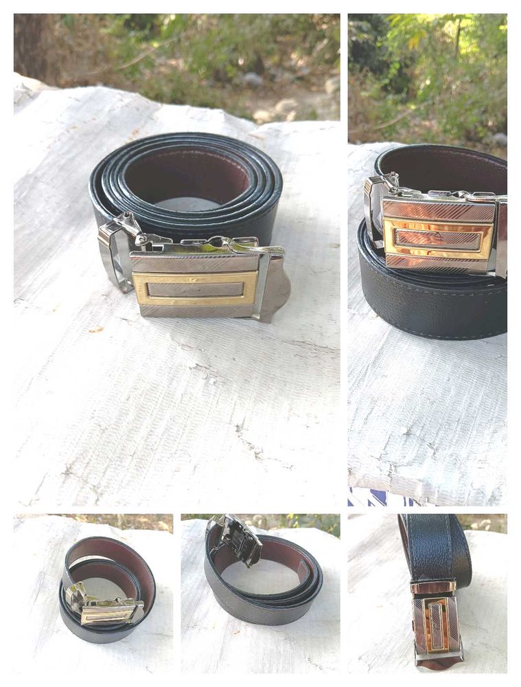 Black Bukkal Belt For Men