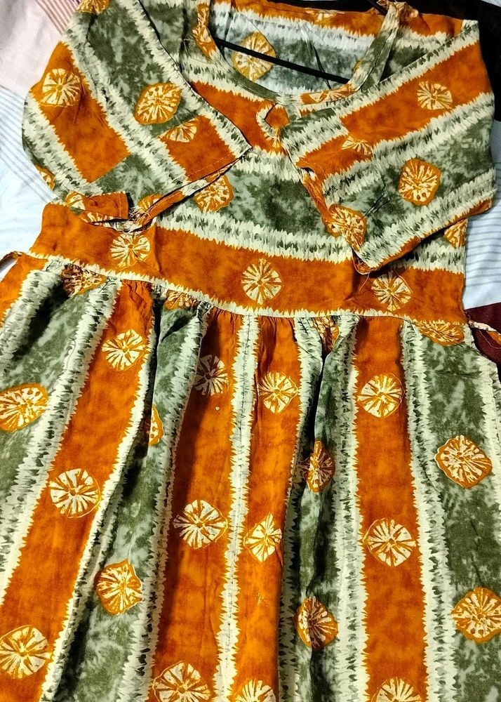 PRINTED SHORT KURTI