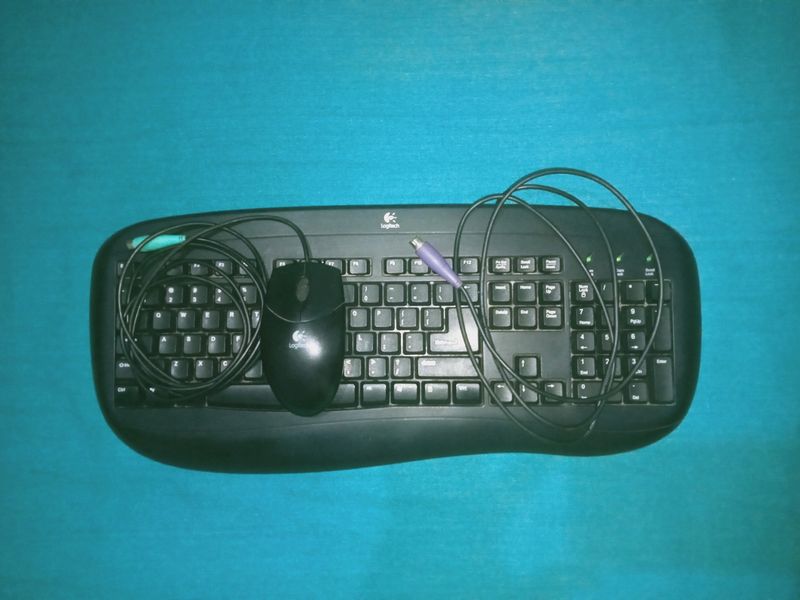 Logitech Desktop Keyboard And Mouse
