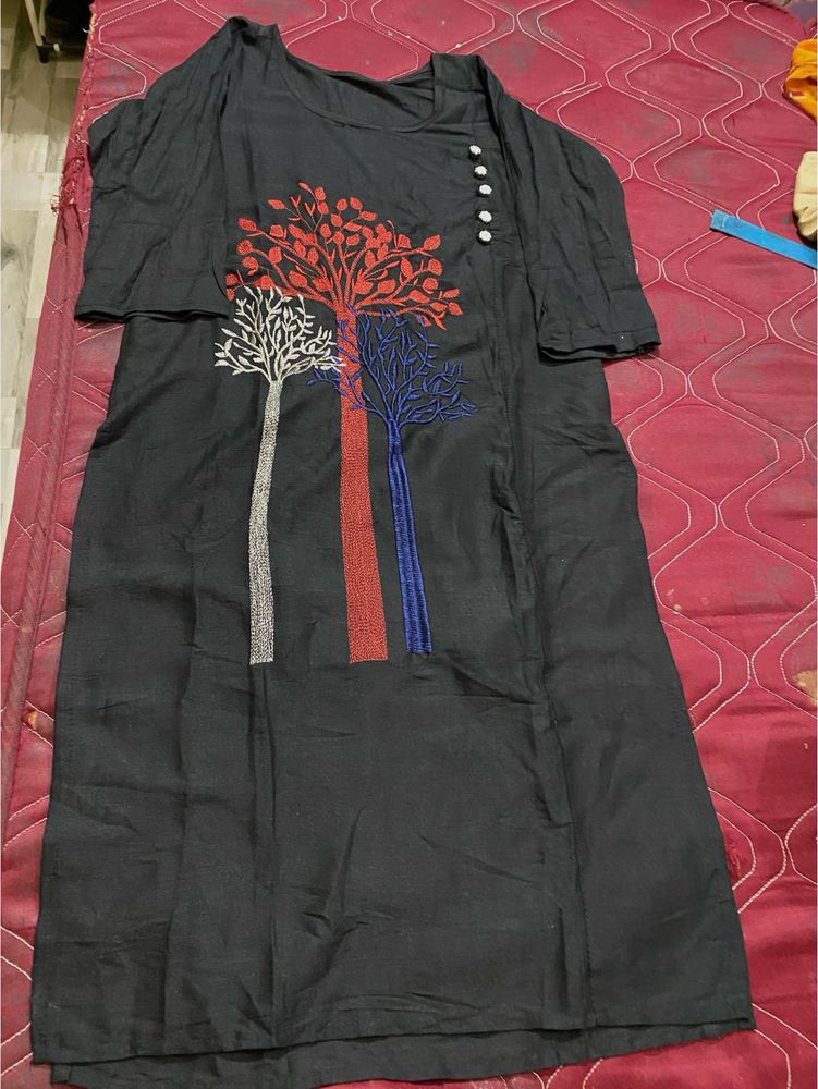 Black Kurta