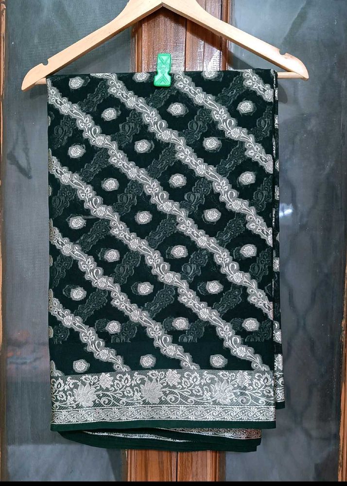 Combo of Elegant  2 Green Saree