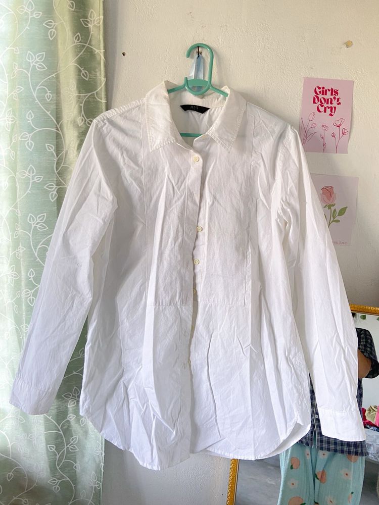 White Long Sleeve Shirt