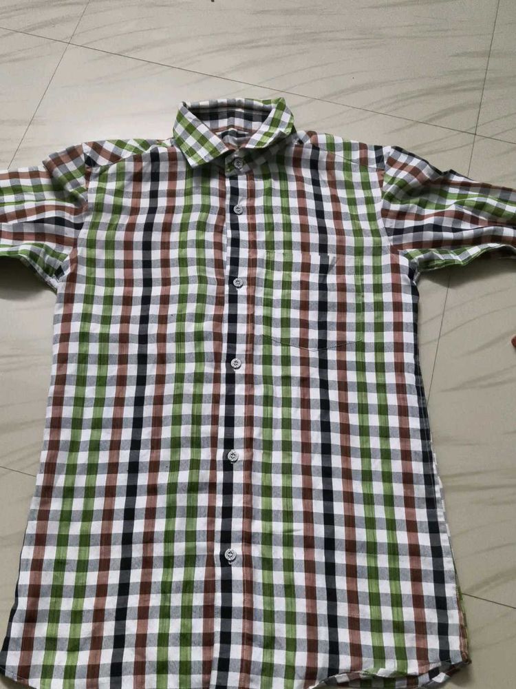 Checked Casual Shirt