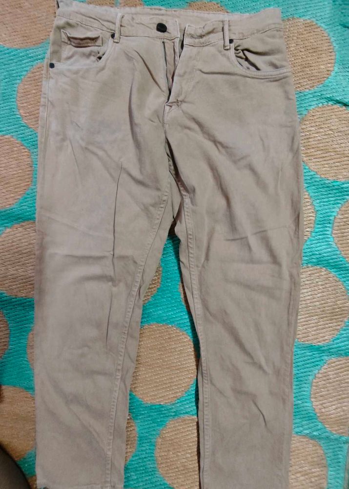 Men&#39;s Beige Pants