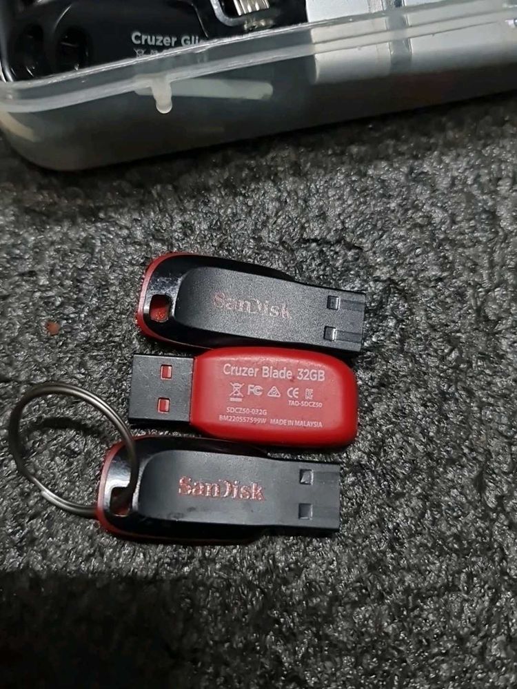 3 piece of sandisk 32gb