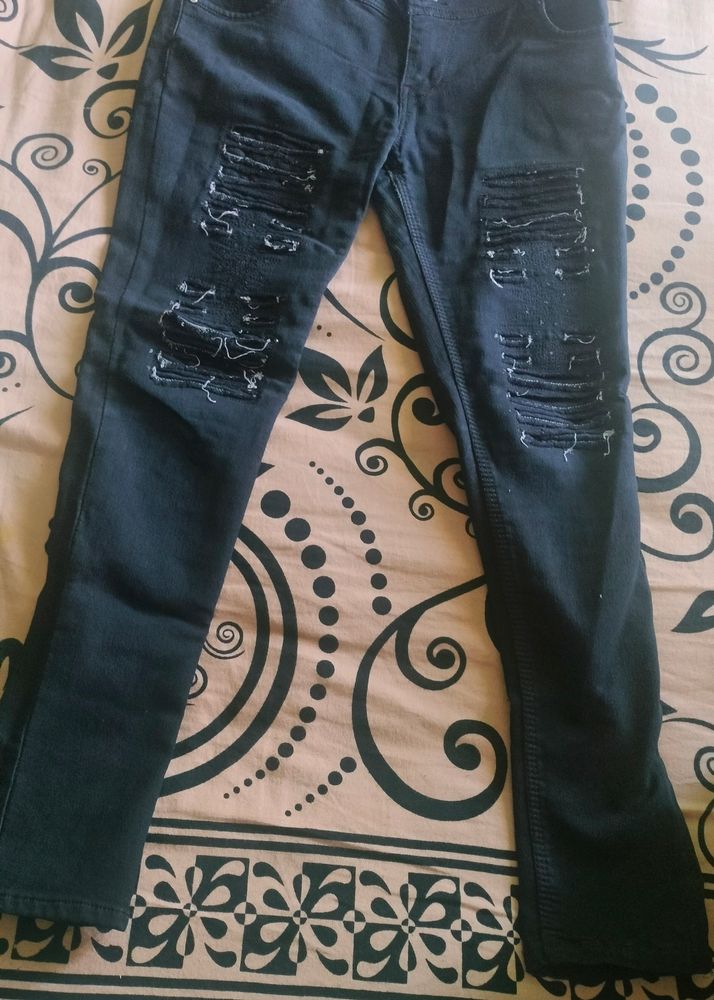 Black Low Waisted Jeans For Women 😉