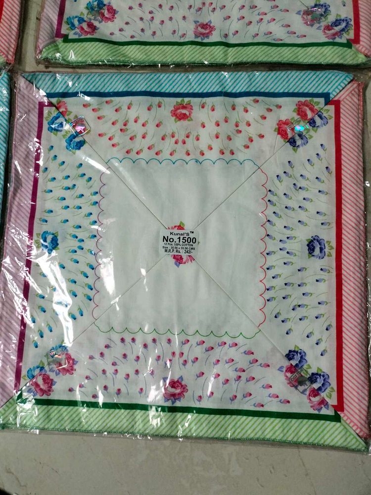 ladies handkerchief (soft pure cotton rumaal)