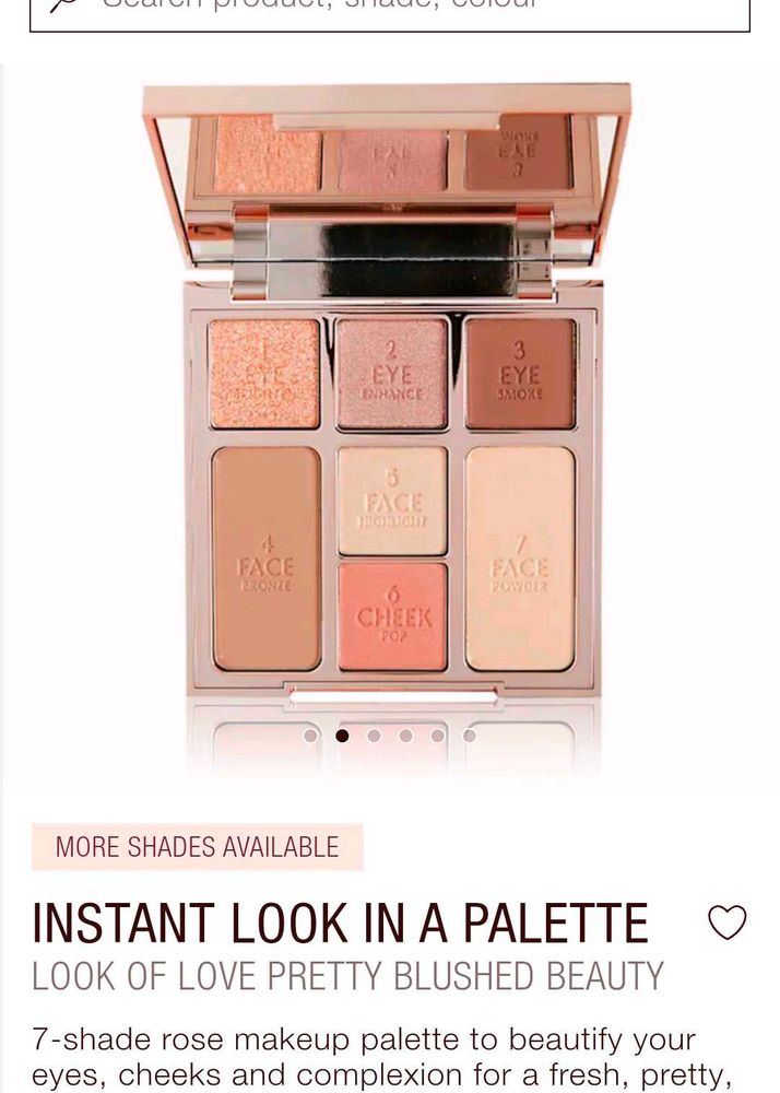 CT Face Pallete In Pretty Blushed BEAUTY.