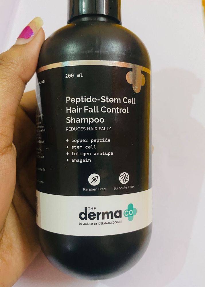 Peptide stem cell hair fall control Shampoo