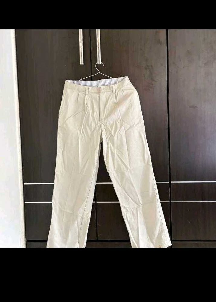 White Wide Leg Pant