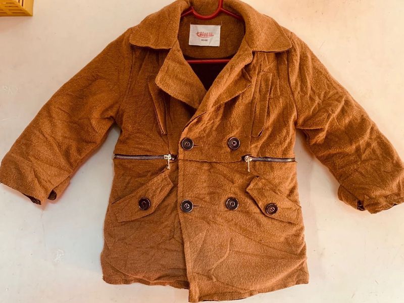 Stylish Brown Kids&#39; Coat