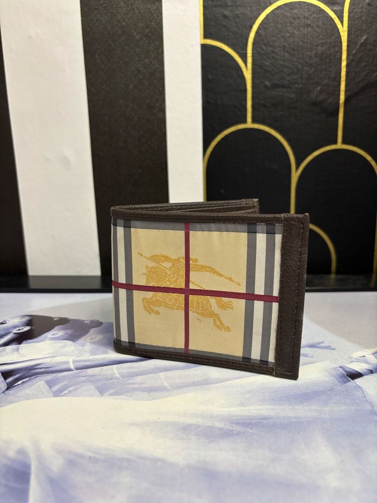 Burberry Check Bi-fold Wallet