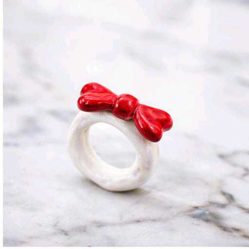 Red Bow Ring