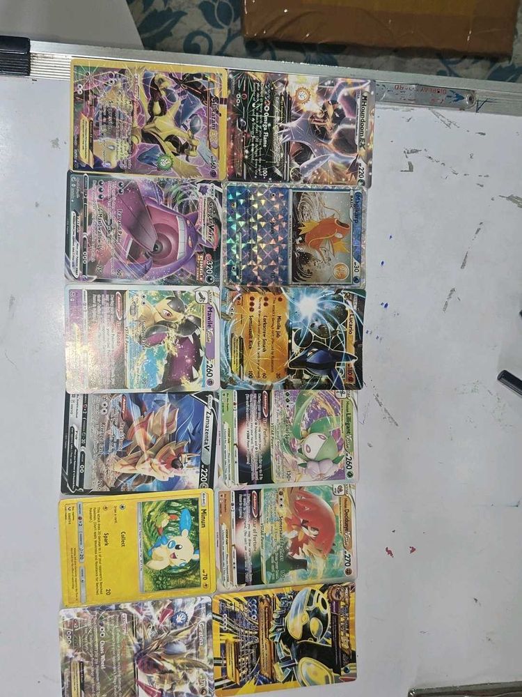Pokemon Cards All 11 Types Of Rare Card