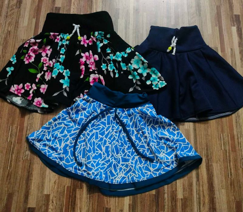 set of 3 skirts for young children