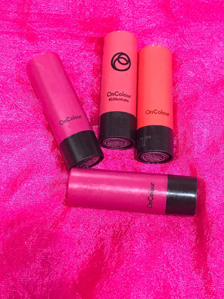Oriflame combo of 4 lipstick