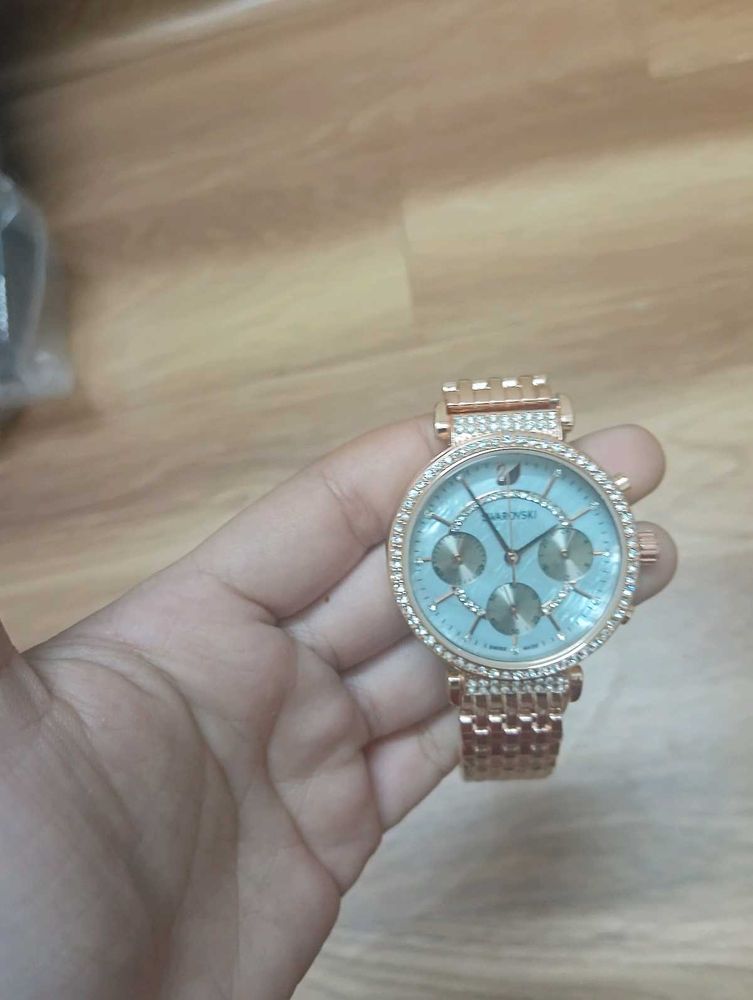 Swarovski Rose Gold Watch