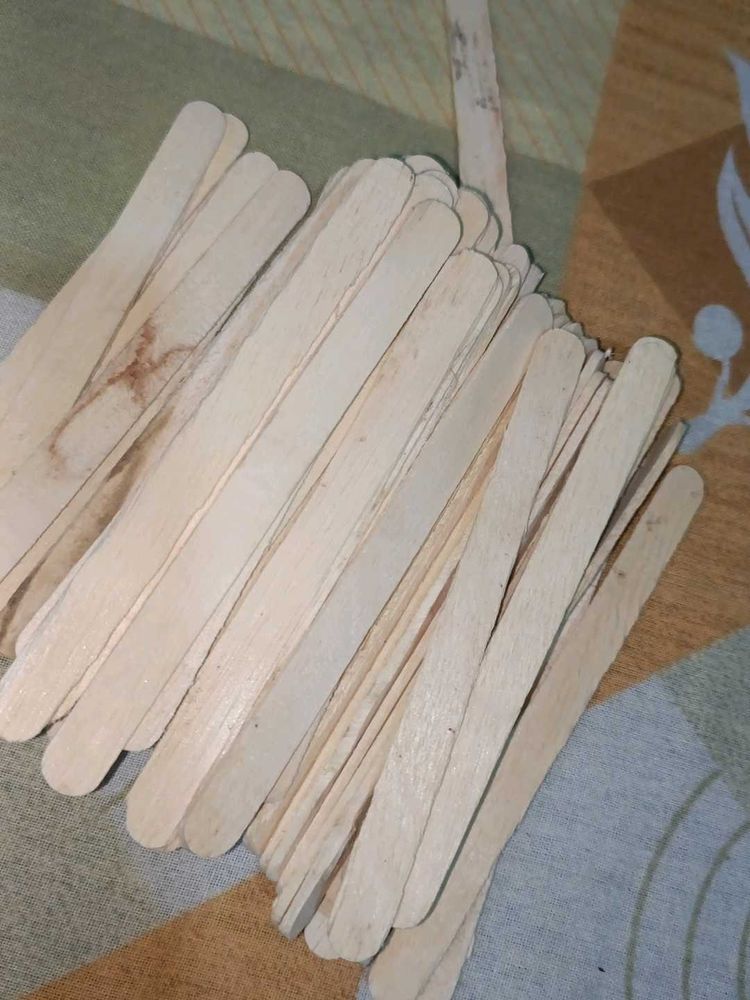 120 Pcs Icecream Sticks