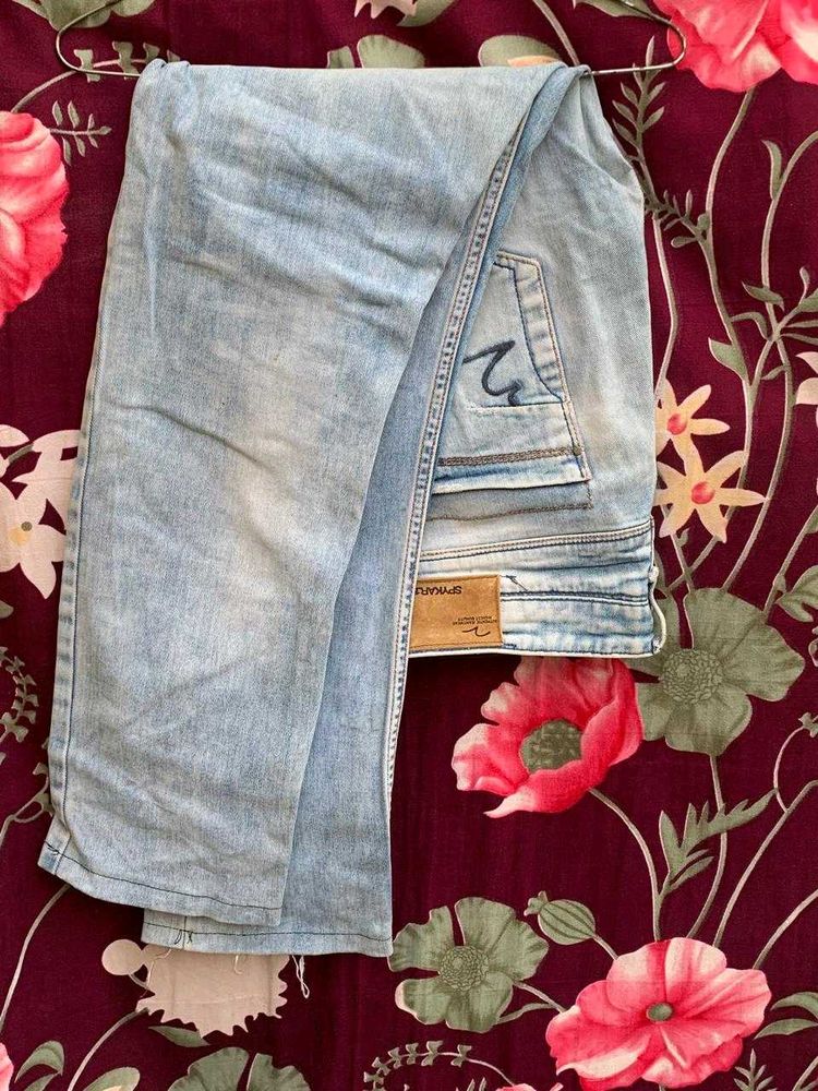 Spyker vintage Light Wash Denim Jeans