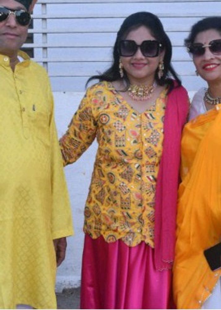 Haldi Function Lehenga Choli Dupatta 💛😍