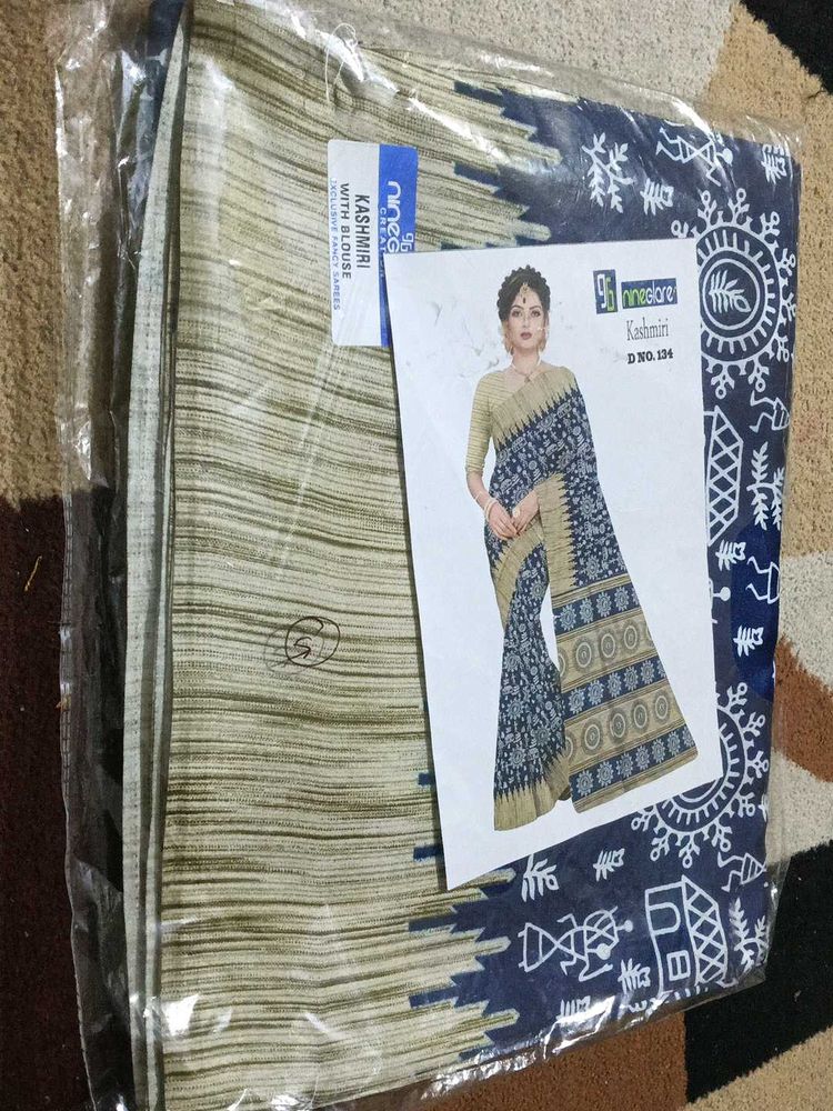 Elegant Printed Saree
