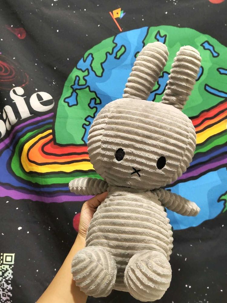 Corduroy Bunny Plush Toy