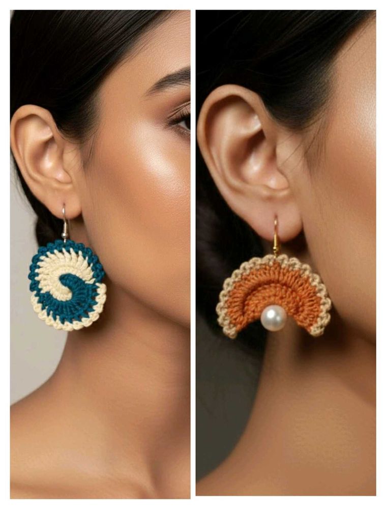 Crochet Handmade Earings