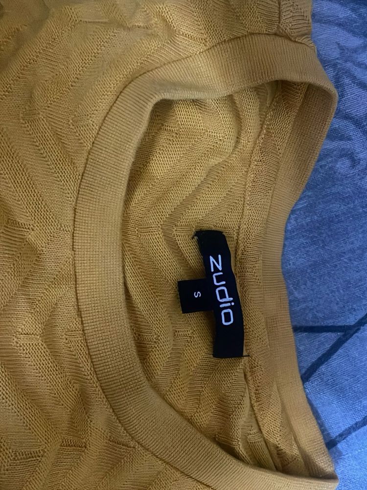 Zudio Mustard T-Shirt