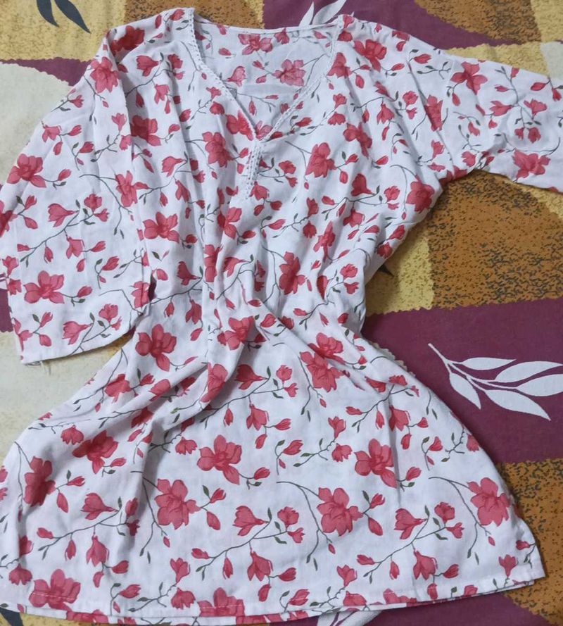 Floral Print Kurti