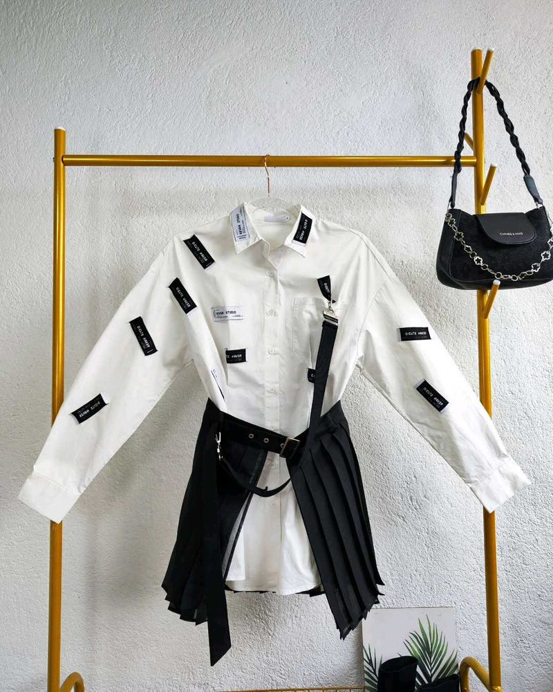 Harajuku Streetwear Two Piece Set