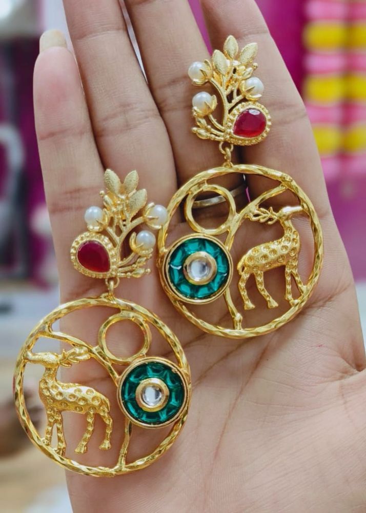 Brass Earring