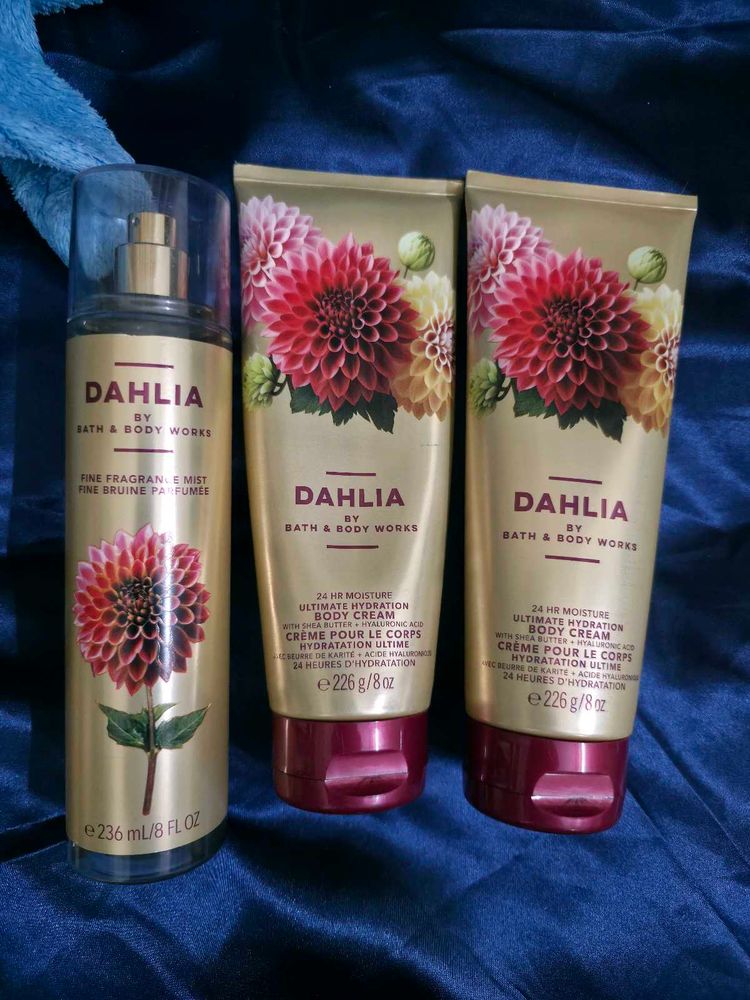 Bath &amp; Body Works Dahlia Set