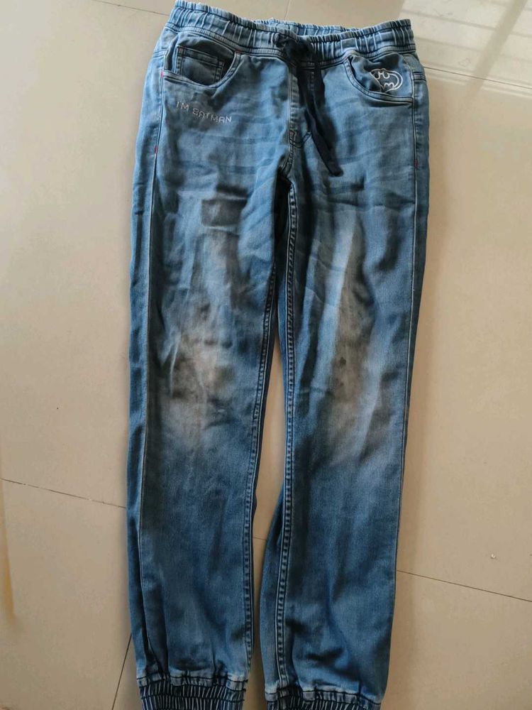 Batman Denim Joggers