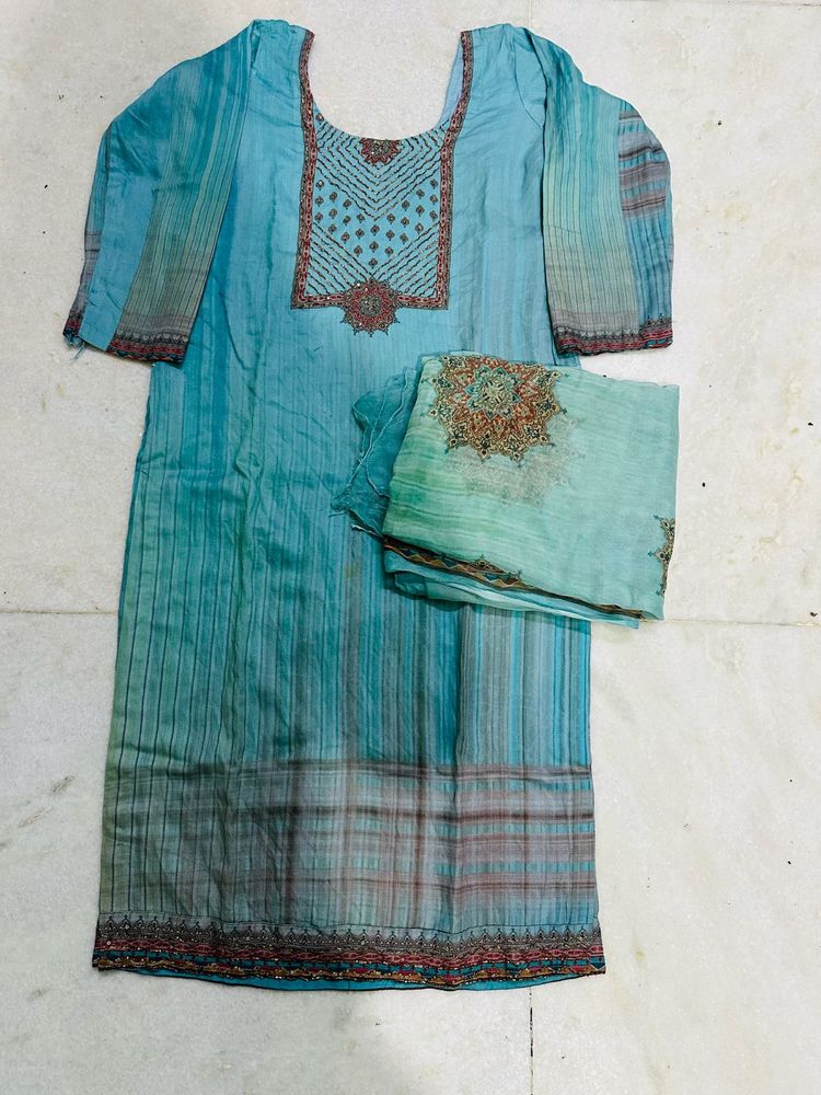 2 Pece Cotton Suit Set